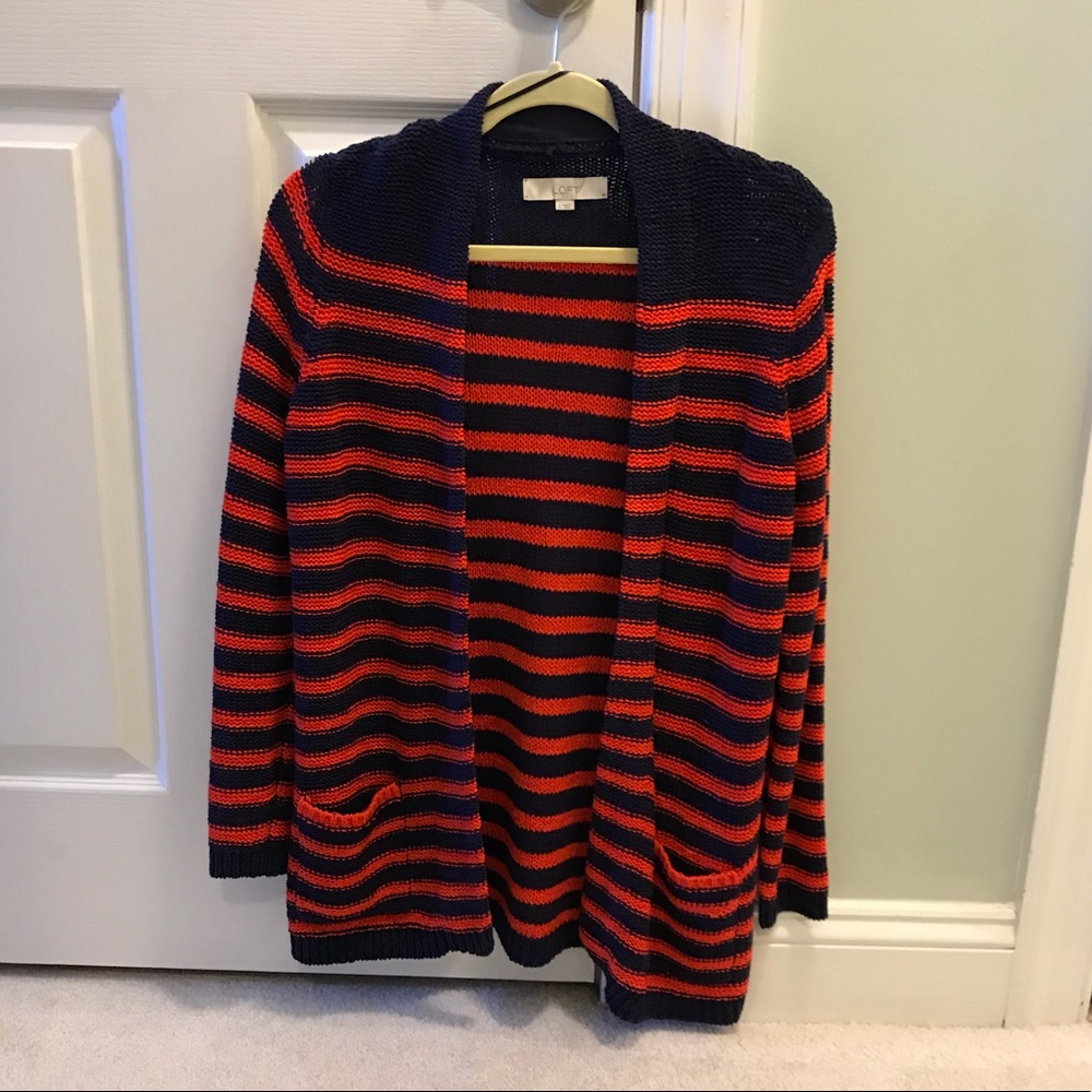 Loft Cardigan, open, medium weight, blend